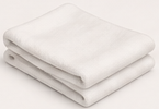 Folded hot compress cloth