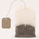 Warm tea bag